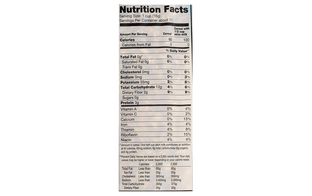 Arrowhead Mills Natural Puffed Wheat Cereal   Pack  170 grams